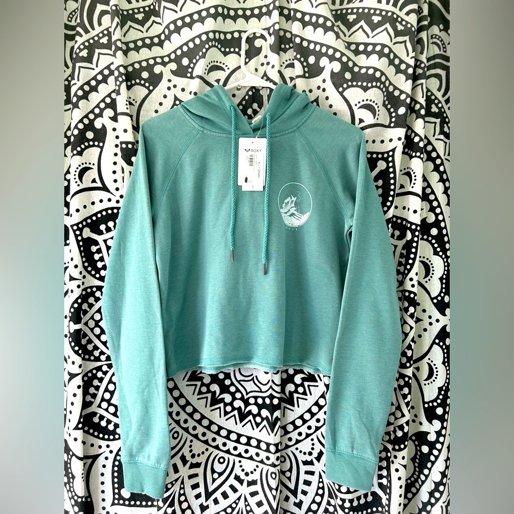 Roxy Cropped Waves Sweatshirt